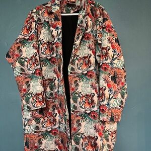 Dressed In Lala Scorpio Coat in Wild Soul Jacquard